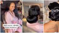 "Very basic": Mixed reactions trails lady's N1.6m bridal hair in trending video