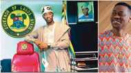 "Imagination wan kee you": Lateef Adedimeji stirs reactions with picture as Lagos state governor