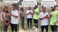 "You must pay am": Young man arrests ex-girlfriend's husband, says he wants money spent on her education