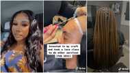 Nigerian lady who became hairdresser in America after joblessness narrates how she succeeded, got apartment