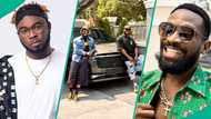 Dbanj surprises Slimcase with brand new car, singer's reaction trends
