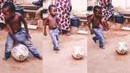 "He is still growing up": Boy falls 'yakata' after running fast to play football, video goes viral on TikTok