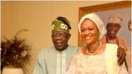 Don't expect my wife back in Senate, says President-elect Bola Tinubu