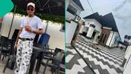 Nigerian man who showed off newly completed house gets many people in awe: "This is heaven on earth"