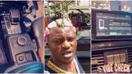 "Na G-Wagon interior be this?" Netizens ask Portable as new video showing inside of his car causes stir