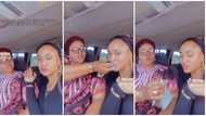 "Clean your lips": Nigerian mum forcefully wipes off lipstick from daughter's lips, viral video causes stir