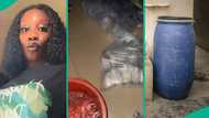 After heated argument with roommate, lady locks water drum to stop her from using water