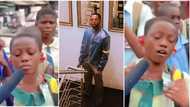 Music full her head: Girl in school uniform picks "Pour Me Water" by Kizz Daniel, sings it like star in video