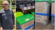 Videos emerge as Peter Obi tenders evidence against Tinubu's victory in boxes before election tribunal