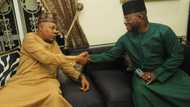 Zaben 2023: Abokin Takarar Tinubu Ya Sa Labule da Wani Gwamnan Arewa a Abuja