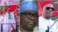 PDP Crisis: Atiku, Wike's camps in show of strength in Ekiti