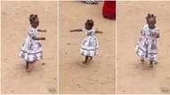 "She's too young to understand": Innocent child dances at event said to be her mum's funeral, video emerges