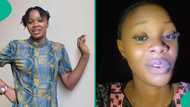 Lady who checked her mum's phone cries out after seeing name used to save her number