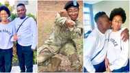 "I love you beyond words can express, my only girl": Kunle Afod says as his daughter in US army turns 20