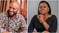 "I will be president one day": Yul Edochie advises Funke Akindele, shares what he did with his campaign pics