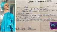 Nigerian journalist Ruth Osime reacts as she shares 1976 receipt of N3,205 Honda car