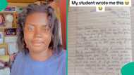 Teacher displays letter student wrote, says she scored her 10/10 after feeling guilty