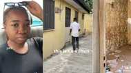 "N1.5 million for this trap house?" Nigerian lady in Lagos shares video of apartment agent took her to