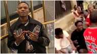 Group of young men spotted singing and dancing to Wizkid's Ginger song