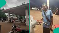 Graduate celebrates becoming fuel attendant at TotalEnergies filling station, company reacts online