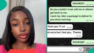 International Men's Day: Lady in pain after sending gifts to man, posts WhatsApp chat with him