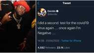 Davido is the antidote - Nigerians react after singer tests negative for coronavirus for the 2nd time