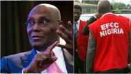 EFCC reacts to report on Atiku’s arraignment over N75.3bn fraud, says it is fake