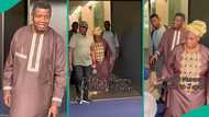 Video: RCCG GO Pastor Adeboye, his wife and youngest son welcomed in style as they arrive in Japan