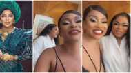 "Them go soon fight": Reactions as BBNaija's Phyna meets Bobrisky, they chill together inside hotel room