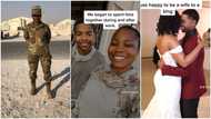 "Beautiful love story": Soldier whose boyfriend dumped falls in love with colleague 8 years younger than her