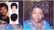 Lady calls out hair vendor as she shares funny-looking wig she got N25k