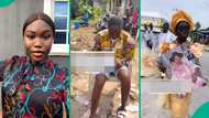 Lady who is last child shows unusual action done to her at father’s burial: “Part of Isoko culture”