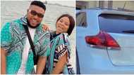 Actor Nosa Rex surprises wife with beautiful car few months to their wedding anniversary