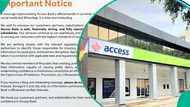 Access Bank breaks silence on shutdown rumours, sends message to customers
