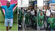 "Thank you for making Nigeria proud": Muyideen Oladapo 'Lala' meets medalists at the airport, shares video