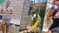26-year-old single mum of 2 proudly shows off her uncompleted house without roof, people react