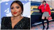 Reactions as abroad-based actress Sonia Ogiri questions why Nigerian girls wear boots