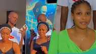 Nigerian twins who proposed to another set of twins spotted dancing and having fun in public