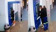 This is dumb, he welcomed the scammer - Social media reacts to video of man getting scammed at an ATM