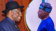 BREAKING: Jonathan visits Tinubu at Aso Villa after Supreme Court's judgement, video emerges