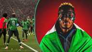 “Offside How?”: Man speaks out as video shows Nigerian players celebrating Osimhen semi final goal