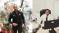 Man relocates abroad to become security man after his business failed, he's now a CEO in Qatar