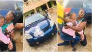When your mates were buying Holandis, you had only one wrapper - Lady celebrates mom, buys her a car