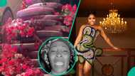Veekee James 30th: Lady drags, insults designer over her luxury N18M b'day cake, "People are hungry"