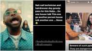 Men’s lives matter: Davido calls out nail technicians and hairdressers who gossip, says they are dangerous
