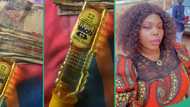 "Add it to your business": Nigerian mum gives anointing oil & N20k to daughter who opened restaurant