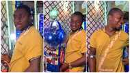 Lady surprises boyfriend with gift on his birthday