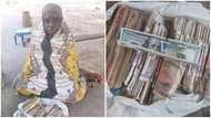Confusion in Abuja as officials arrest beggar with half a million naira, dollar note
