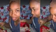 "What is this?" Nigerian lady in shock after opening sister's bag to find tied materials inside, video trends