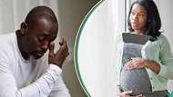 Nigerian man cries out after finding out that wife's pregnancy doesn't belong to him, video trends